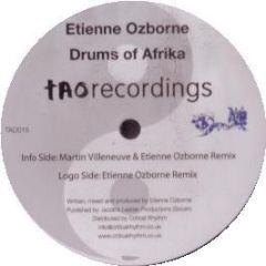 Etienne Ozborne - Drums Of Afrika - Tao Recordings
