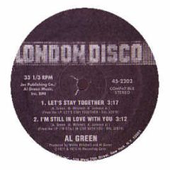 Al Green - Let's Stay Together - London Disco