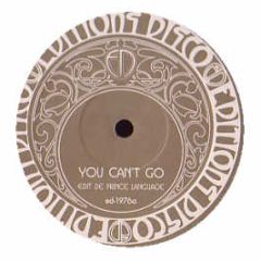 Editions Disco - You Can't Go / Sun Sun Sun - Editions Disco