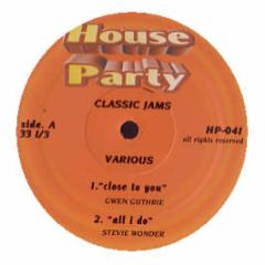 Gwen Guthrie / Stevie Wonder - Close To You / All I Do - House Party
