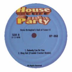 Steve Arrington - Nobody Can Be You - House Party