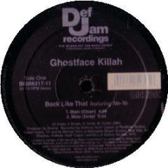 Ghostface Killah Feat Kanye West & Ne-Yo - Back Like That (Remix) - Def Jam