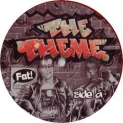 Unique 3 - The Theme (Autechre/Zilla Remixes) (Red Vinyl) - FAT