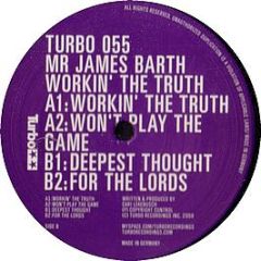 Mr James Barth - Workin The Truth - Turbo