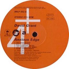 David Grant - Anxious Edge - 4th & Broadway