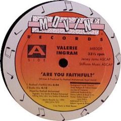 Valerie Ingram - Are You Faithful? - Movin' Records