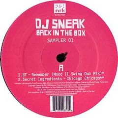 DJ Sneak - Back In The Box (Sampler 1) - Back In The Box