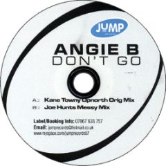 Angie B - Don't Go - Jump Records