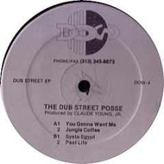 Dub Street Posse - Dub Street EP - Dow Records 4