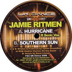 Jamie Ritmen Feat Sonic Vox - Hurricane - Uk Dance