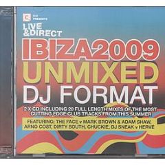 Cr2 Records Presents - Live & Direct (Ibiza 2009) (Un-Mixed) - CR2