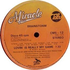 Brainstorm - Lovin Is Really My Game (Red Vinyl) - Miracle