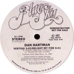 Dan Hartman - Vertigo / Relight My Fire - Blue Sky