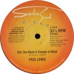 Paul Lewis - Girl You Need A Change Of Mind - Sunshine Sound Disco