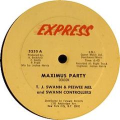 Tj Swann & Peewee Mel - Maximus Party - Express