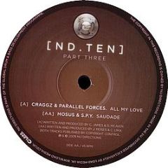 Craggz & Parallel Forces - All My Love - Nu Directions