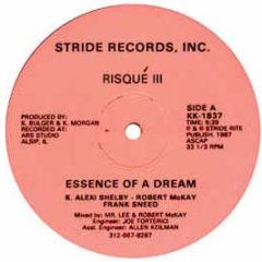 Risque Iii - Essence Of A Dream / Risque Madness - Stride Records Inc