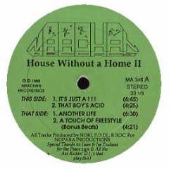 House Without A Home - Volume 2 - Maachan Records