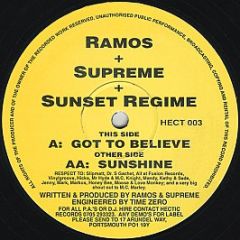 Ramos Supreme & Sunset Regim - Got To Believe - Hectic