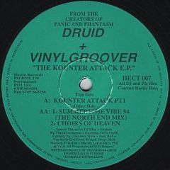 DJ Druid + Vinylgroover - The Kounter Attack E.P. - Hectic Records