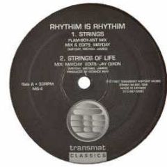 Rhythim Is Rhythim - Strings Of Life / Kaos - Transmat Re-Press