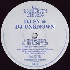 Sy & Unknown - The Remixes - Homegrown Records