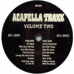Acappella Trax - Volume 2 - Black