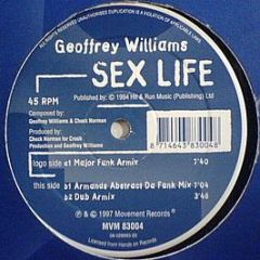 Geoffrey Williams - Sex Life - Movement Records
