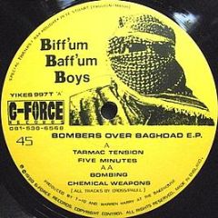 Biff'Um Baff'Um Boys - Bombers Over Baghdad E.P. - G-Force