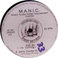 Manic - I'm Comin Hardcore - Underground Street