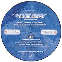 DJ Luck & Shy Cookie - Troublesome Remixes (Picture Disc) - Red Rose