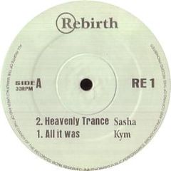 Sasha (The Italian One) - Heavenly Trance - Rebirth