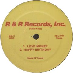 Funk Masters / Teena Marie - Love Money / I Can't Stand It - R&B Records