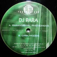 DJ Para - Paranornal Phenomena - Msb Productions