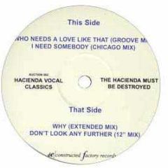 Dennis Edwards - Don't Look Any Further (12" Remix) - Hacienda Vocal EP 1