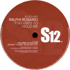 Ralphi Rosario - You Used To Hold Me - S12
