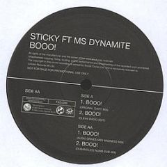 Sticky Feat. Ms Dynamite - Booo! - Ffrr