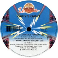 Gary's Gang - Let's Lovedance Tonight - Unidisc