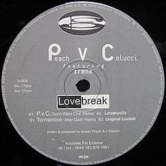 PVC Featuring Irena - Lovebreak - Bubble Chamber Records