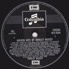 Shirley Bassey - Golden Hits Of Shirley Bassey - Columbia