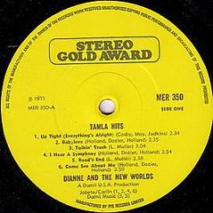 Dianne And The New Worlds - Tamla Hits - Stereo Gold Award