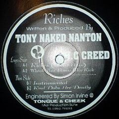 Tony Naked Nanton - Riches - Tongue & Cheek