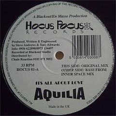 Aquilia - It's All About Love - Hocus Pocus Records
