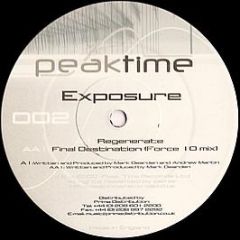 Exposure - Regenerate - Peak Time Records