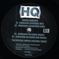 Junior Rodgers - Overload - UDC