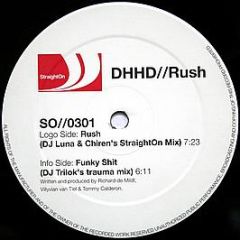 Dhhd - Rush - StraightOn Recordings