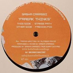 Sasha Carassi - Freak Things - KollaFreak Recordings