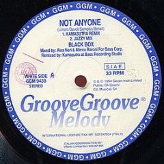 Black Box - Not Anyone (Remix Kamasutra) - Groove Groove Melody