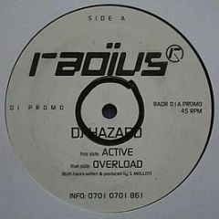 DJ Hazard - Active / Overload - Radius Recordings