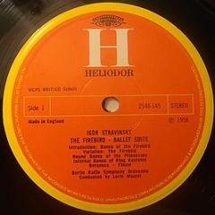 Stravinsky / Lorin Maazel - Firebird / Song Of The Nightingale - Heliodor